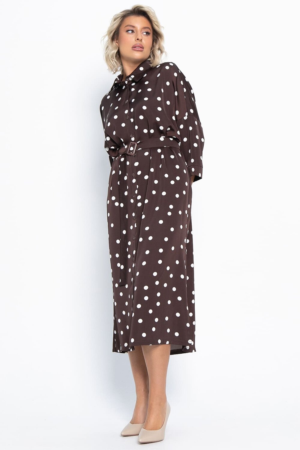 LT Collection Платье 580078 П15090-7М коричневый