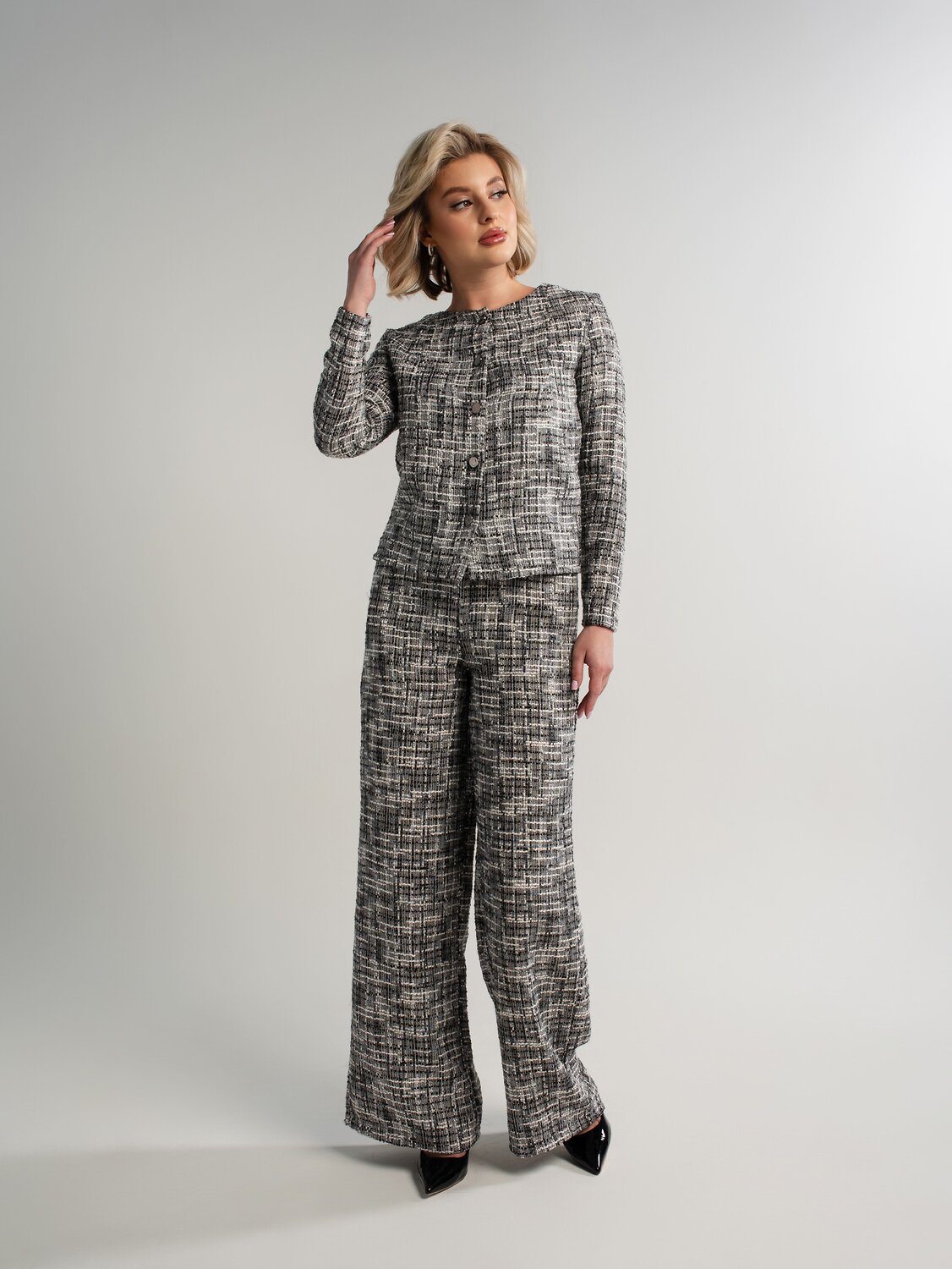 LT Collection Костюм 580086 К15120-10М серый