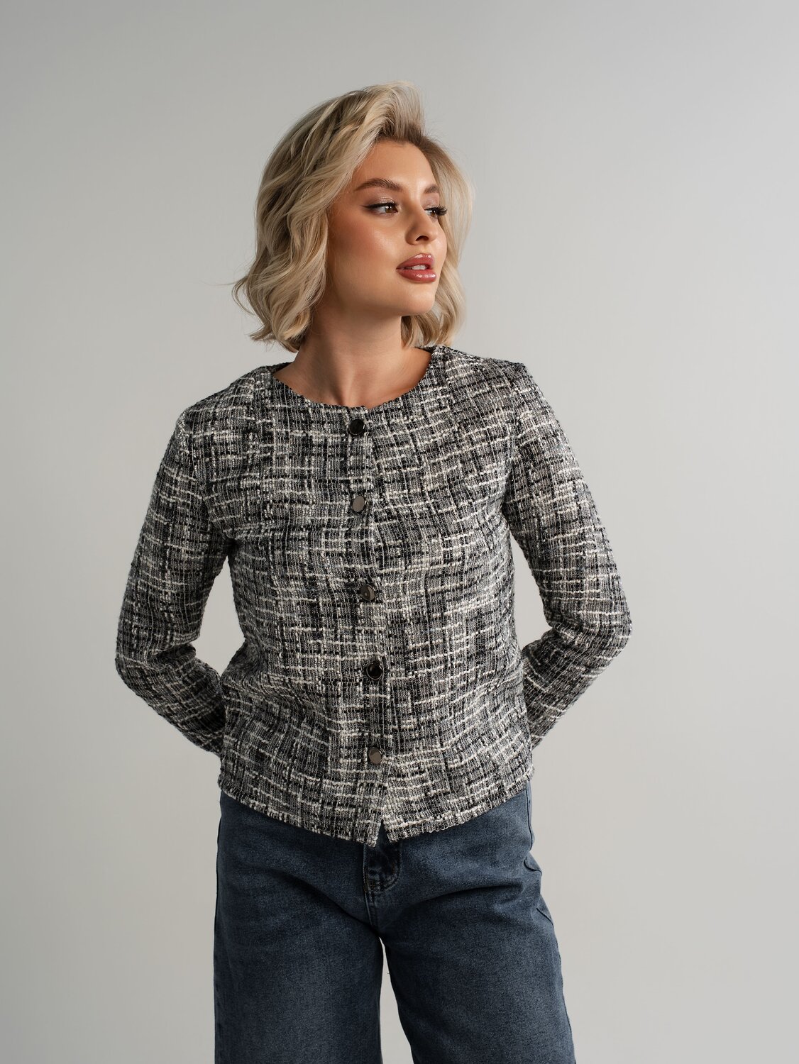 LT Collection Костюм 580086 К15120-10М серый