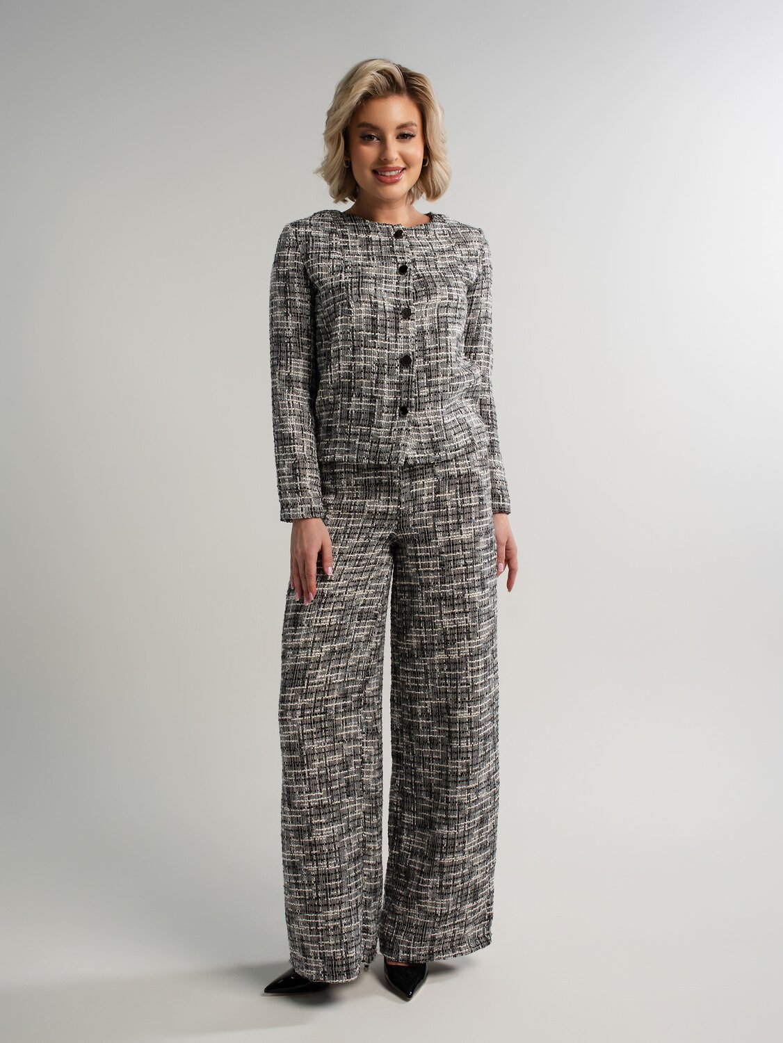 LT Collection Костюм 580086 К15120-10М серый