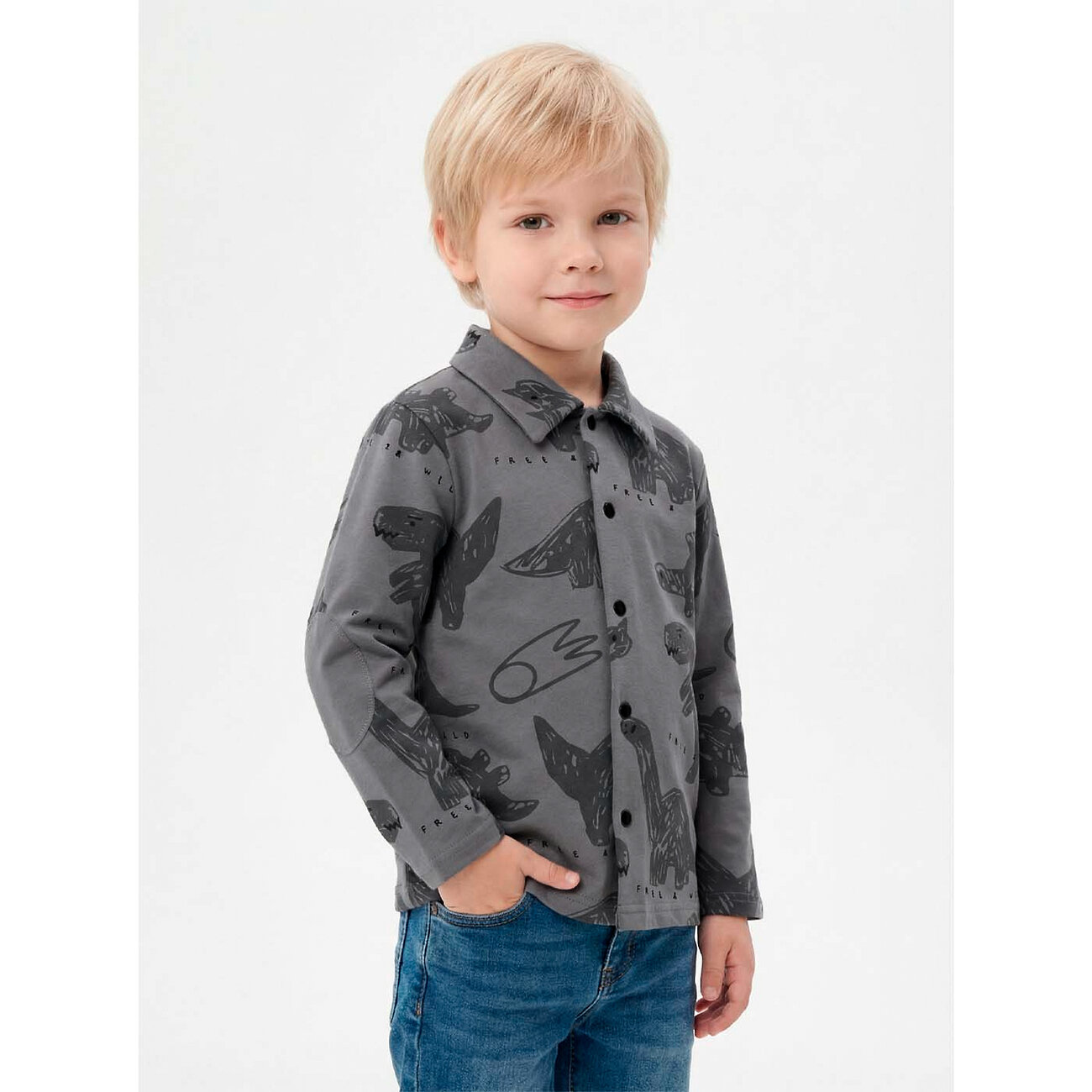 YOULALA Сорочка 580139 0497310409 серый