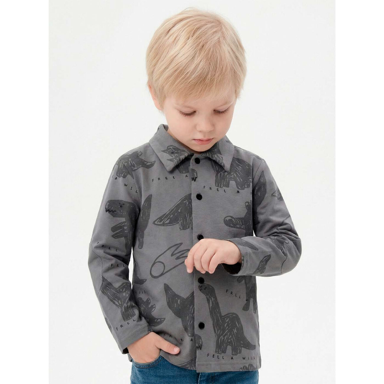 YOULALA Сорочка 580139 0497310409 серый