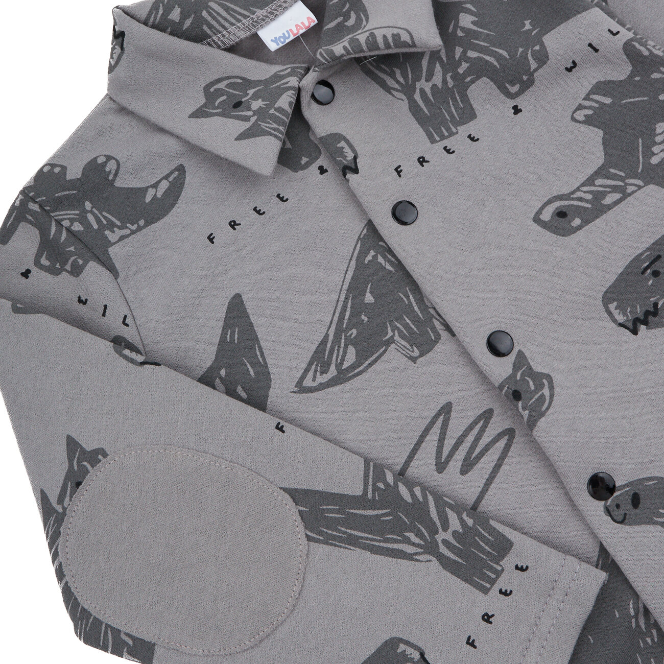 YOULALA Сорочка 580139 0497310409 серый