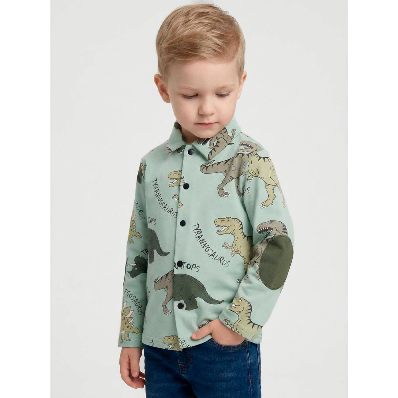 YOULALA Сорочка 580141 0497310410 зеленый