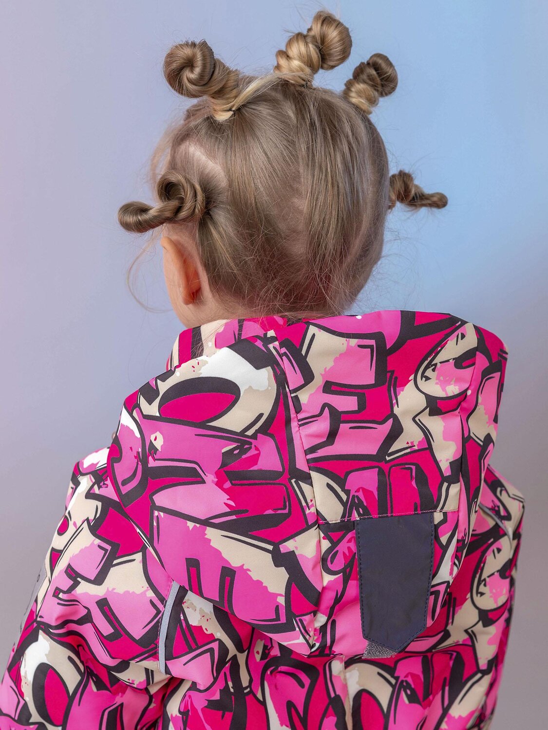 BATIK Комбинезон 580203 0264-26в-4 Принт/розовый