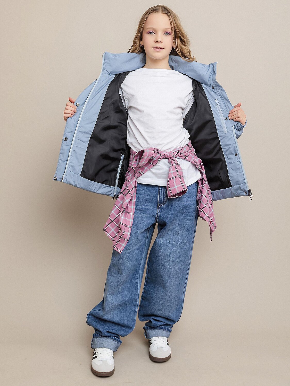 BATIK Куртка 580213 0275-26в-1 Голубая лисица