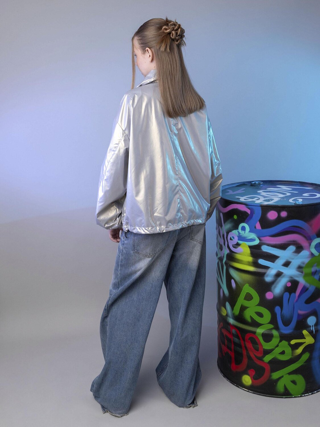 BATIK Бомбер 580216 0279-26в Стальной