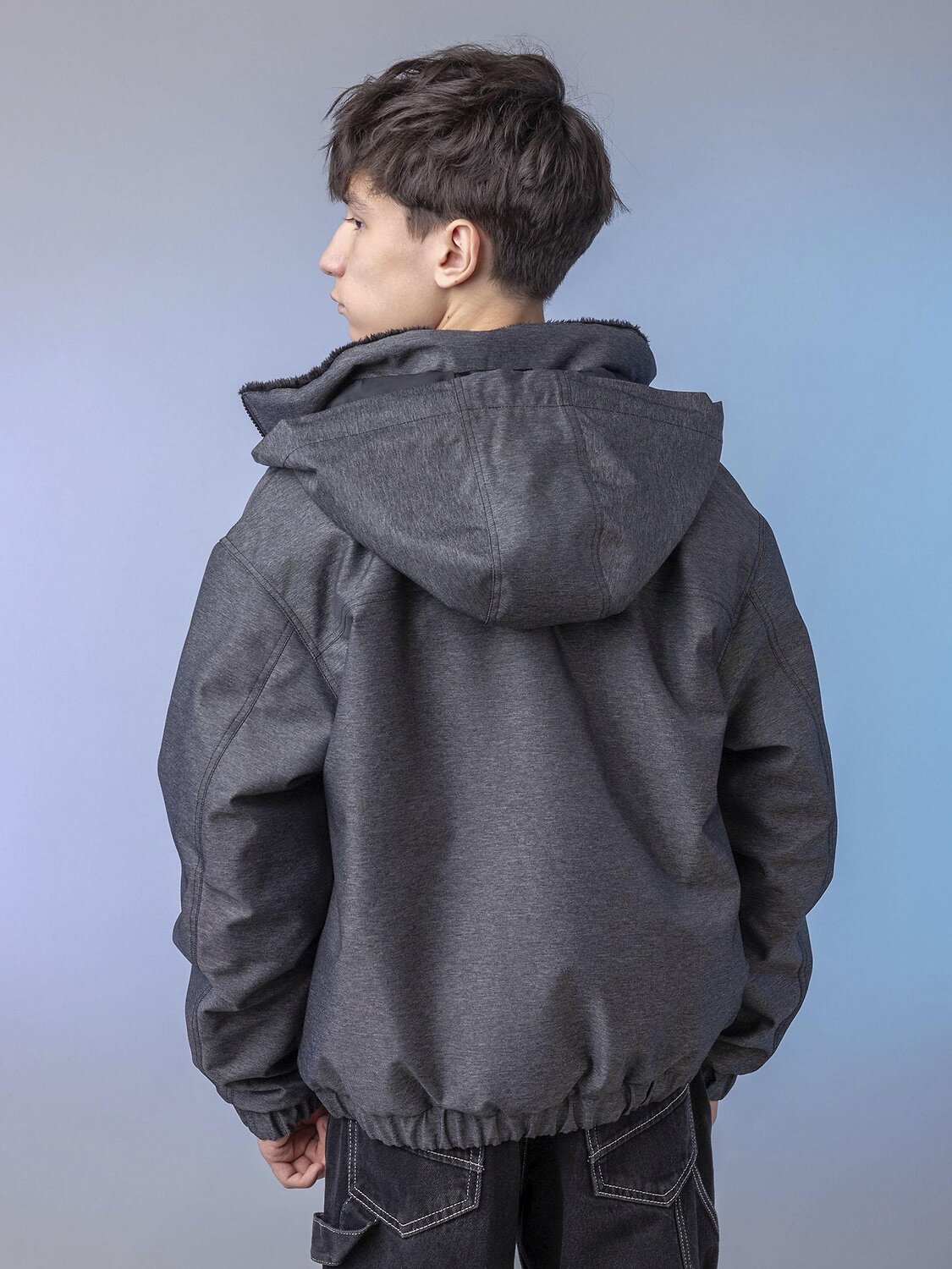 BATIK Куртка 580229 0288-26в-3 Черный деним