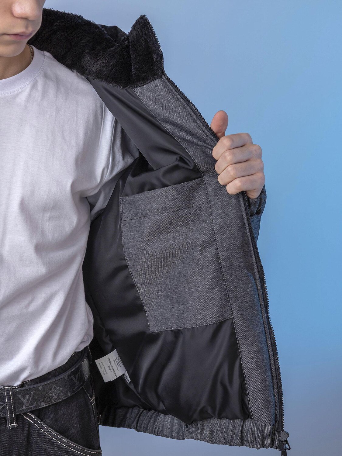 BATIK Куртка 580229 0288-26в-3 Черный деним