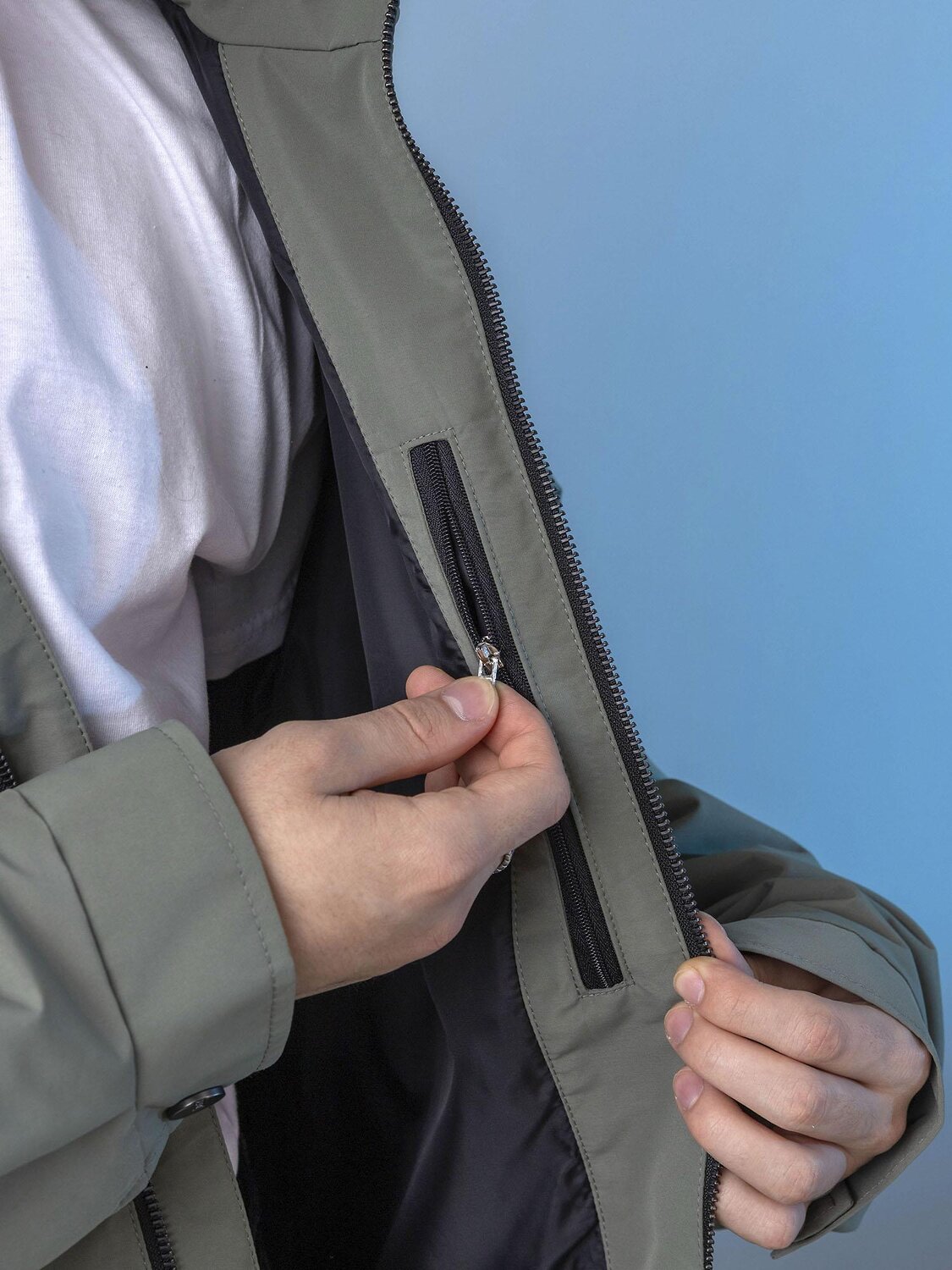 BATIK Бомбер 580231 0289-26в-1 Темный хаки