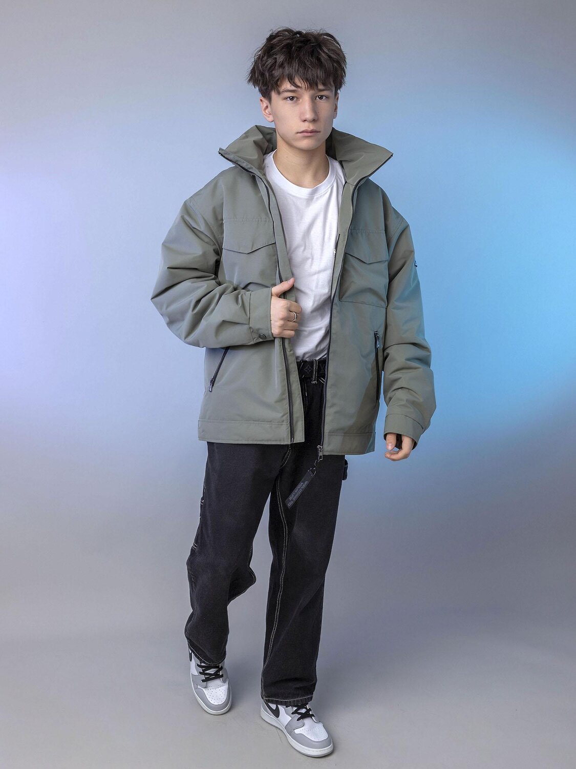 BATIK Бомбер 580231 0289-26в-1 Темный хаки