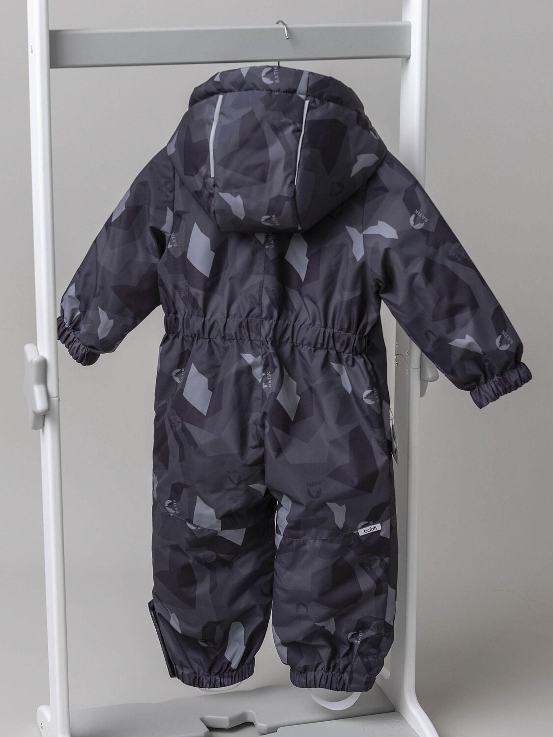 BATIK Комбинезон 580236 0296-26в-3 Принт серый монохром