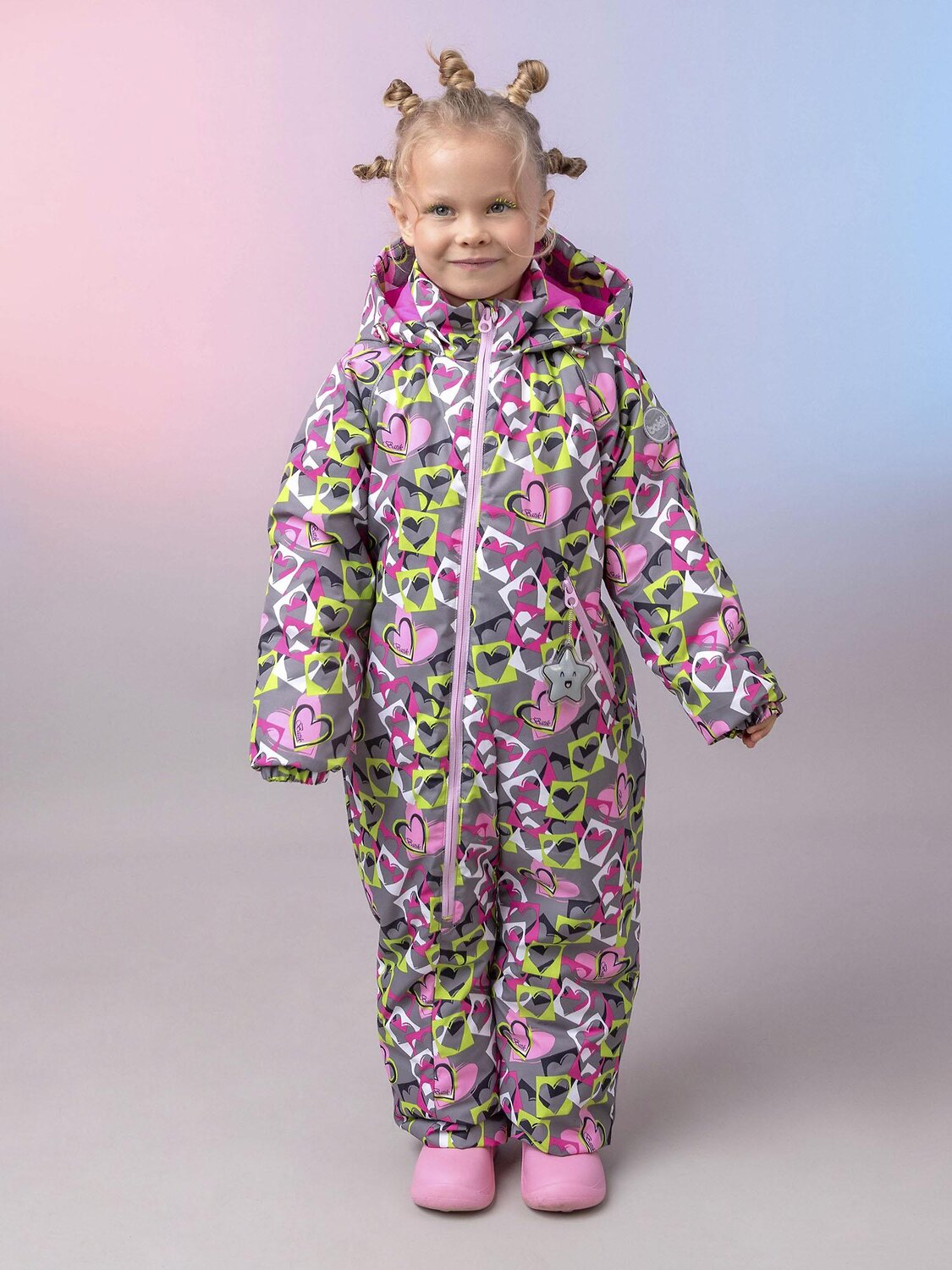 BATIK Комбинезон 580240 0299-26в Принт стикеры