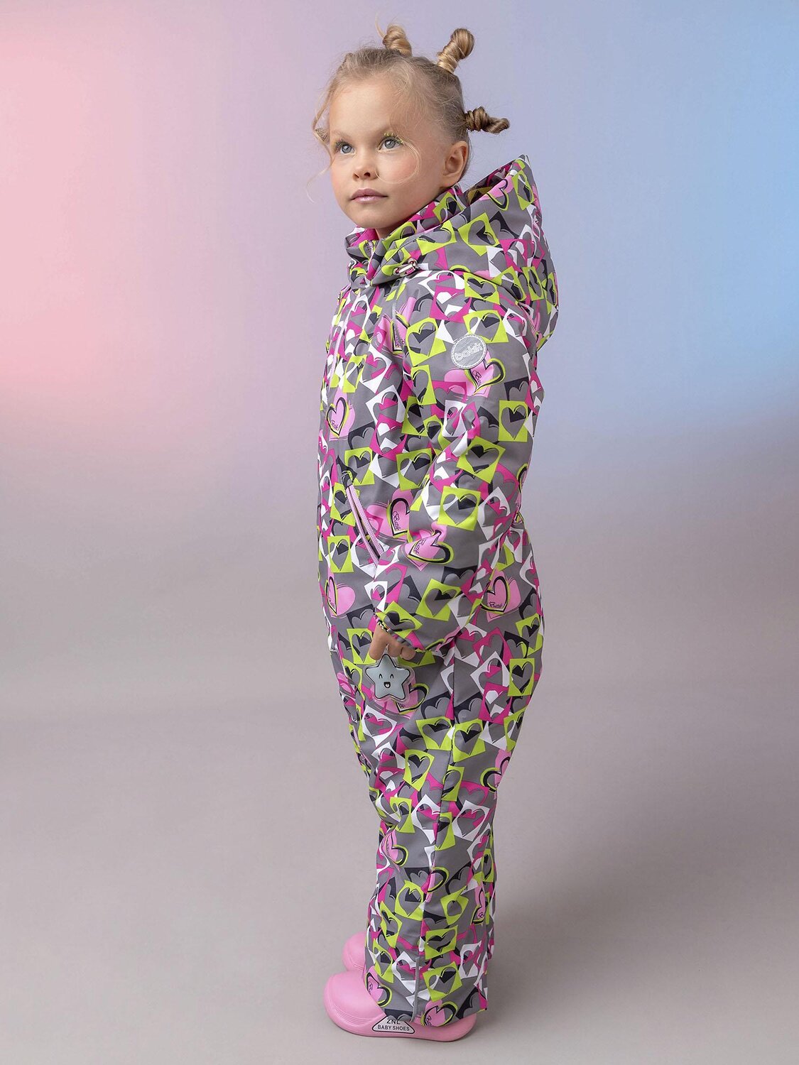 BATIK Комбинезон 580240 0299-26в Принт стикеры