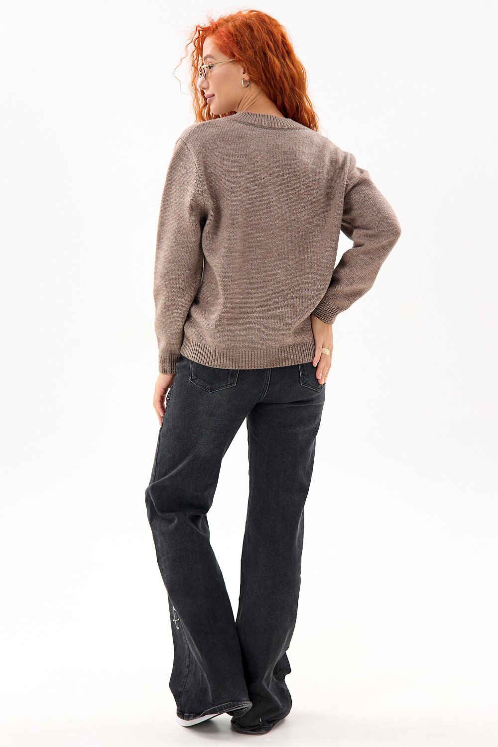 Lika Dress Джемпер 580257 10650 Темно-коричневый