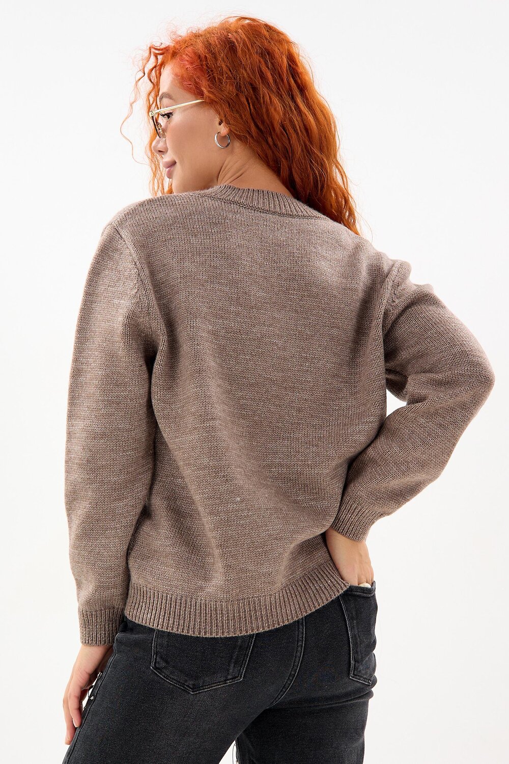 Lika Dress Джемпер 580257 10650 Темно-коричневый