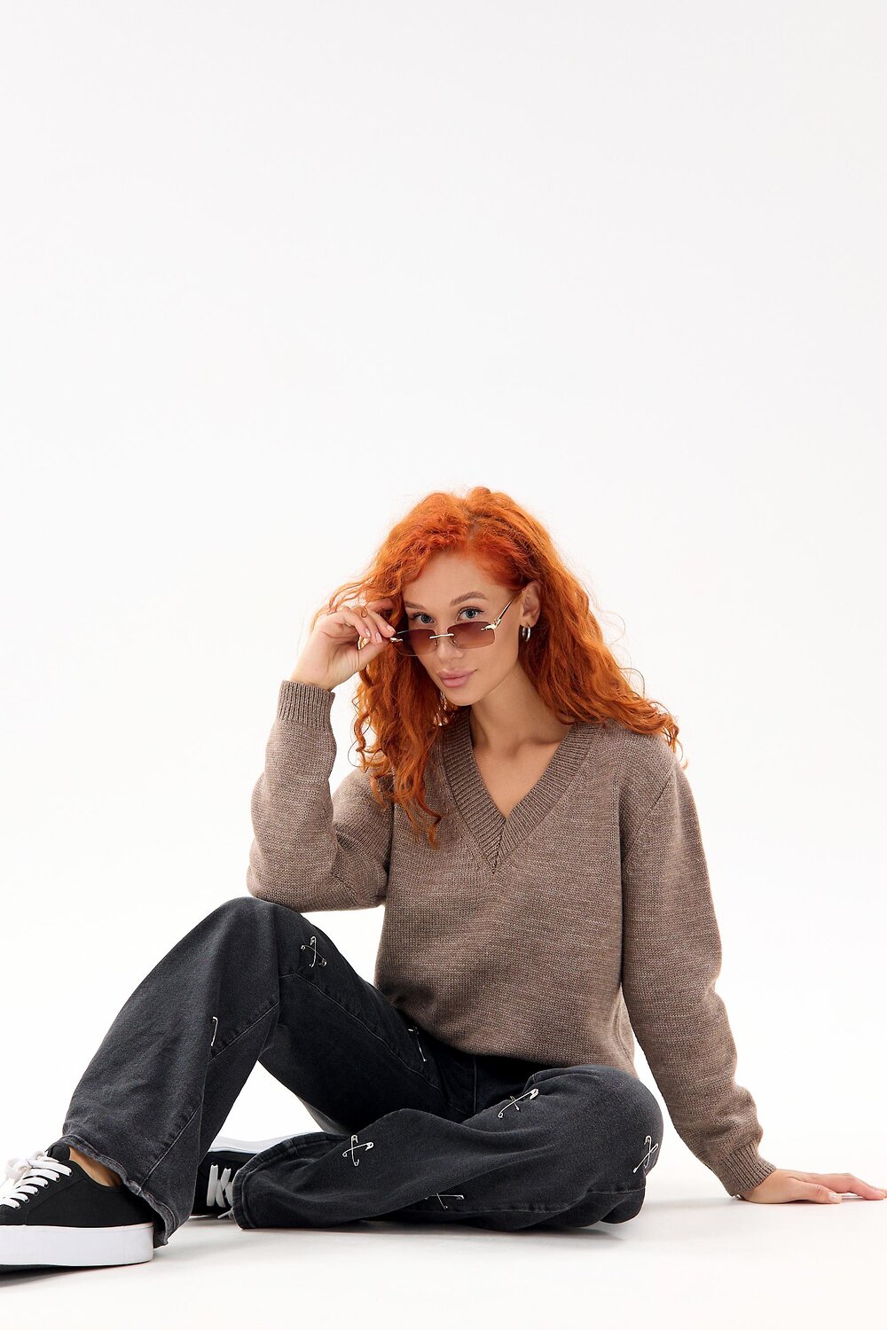 Lika Dress Джемпер 580257 10650 Темно-коричневый