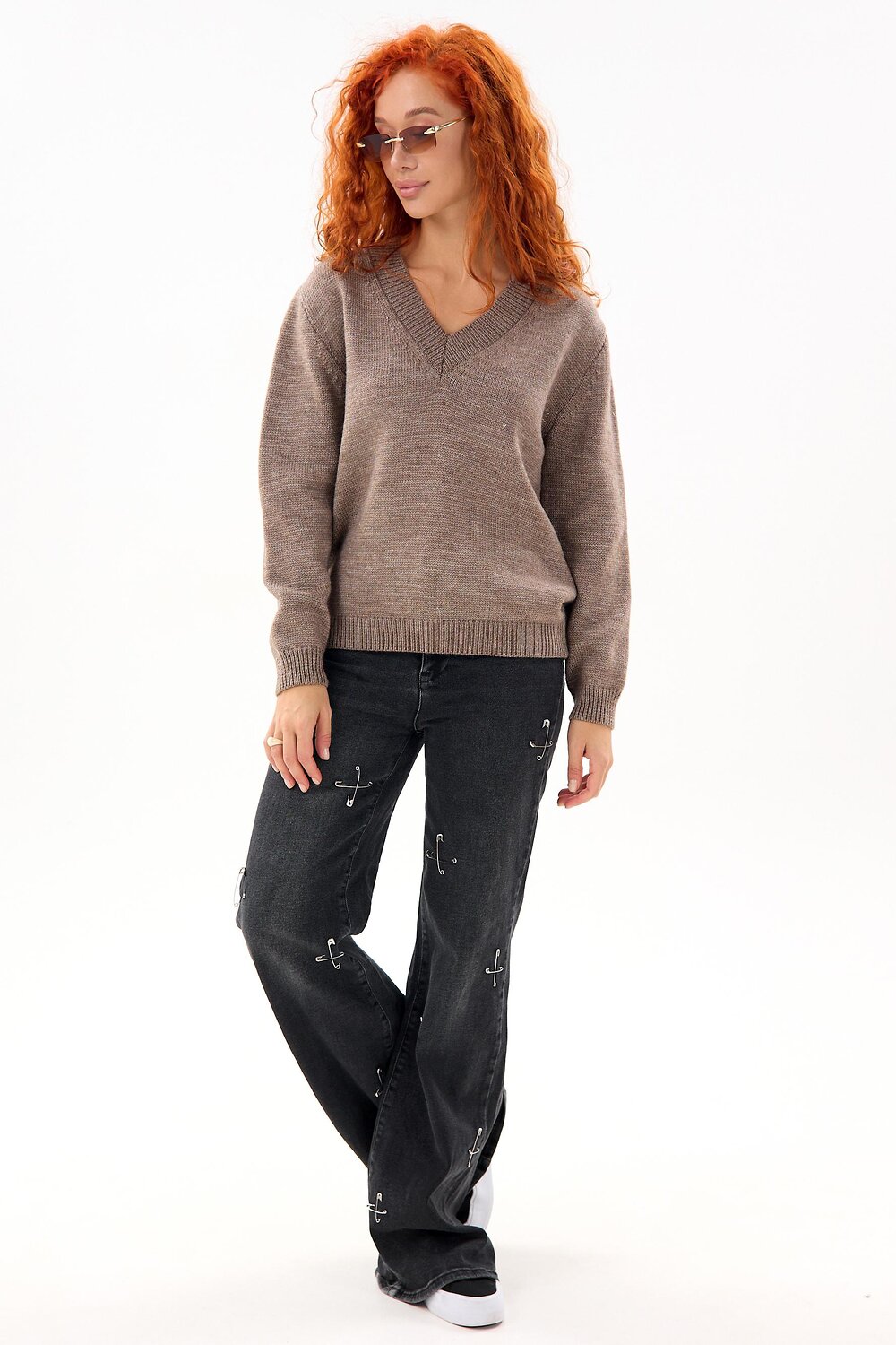 Lika Dress Джемпер 580257 10650 Темно-коричневый