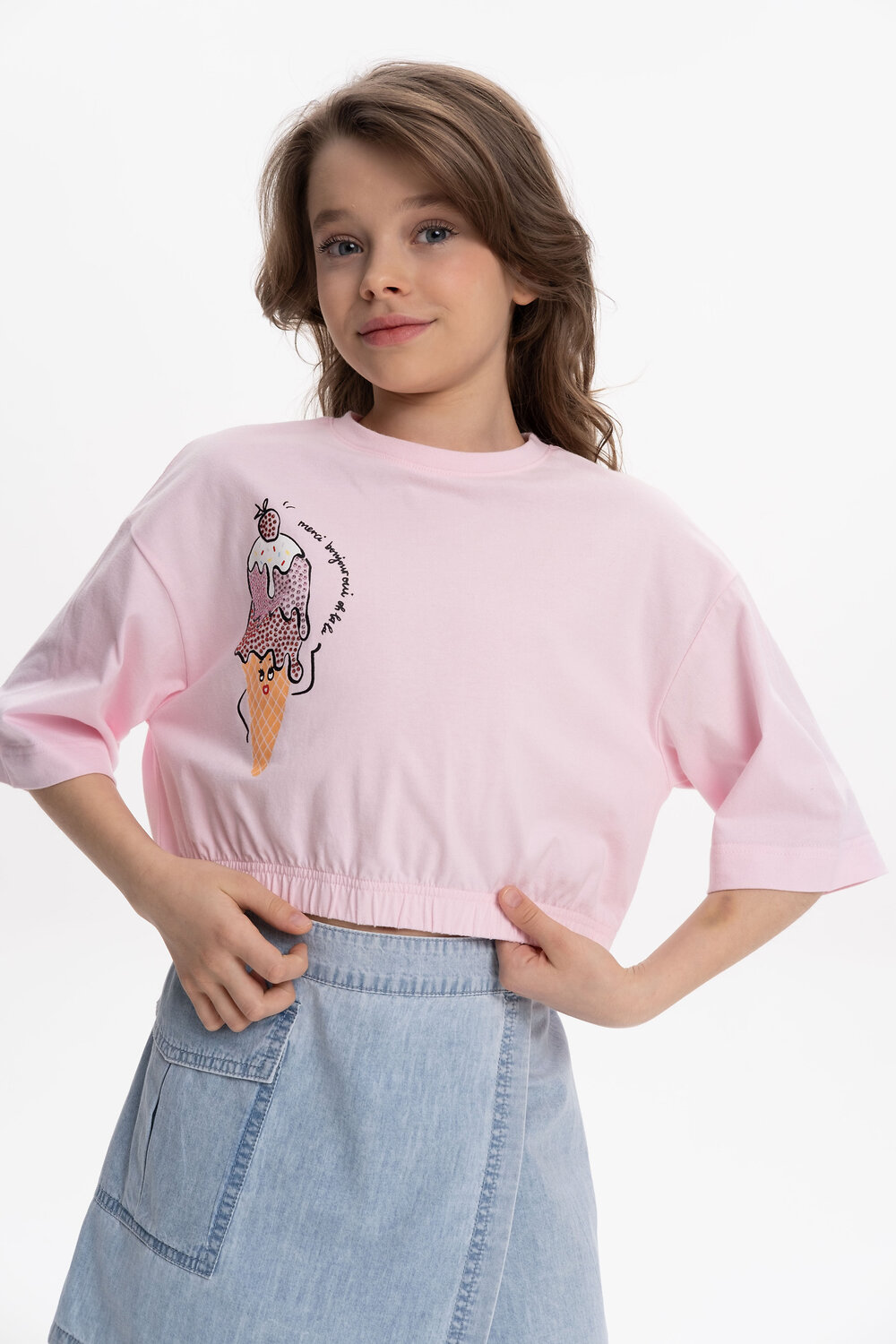 PELICAN Футболка 580261 GFTY3371 Бледно-розовый