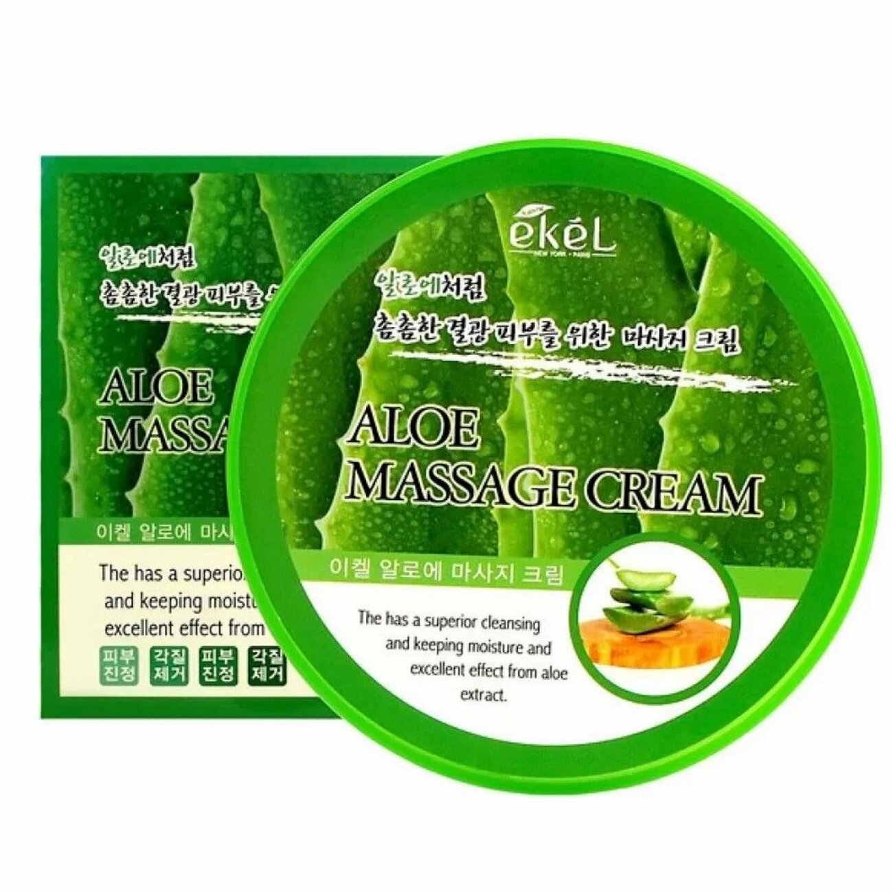 Ekel Массажный крем с экстрактом алоэ, 300 мл 580271 13816 