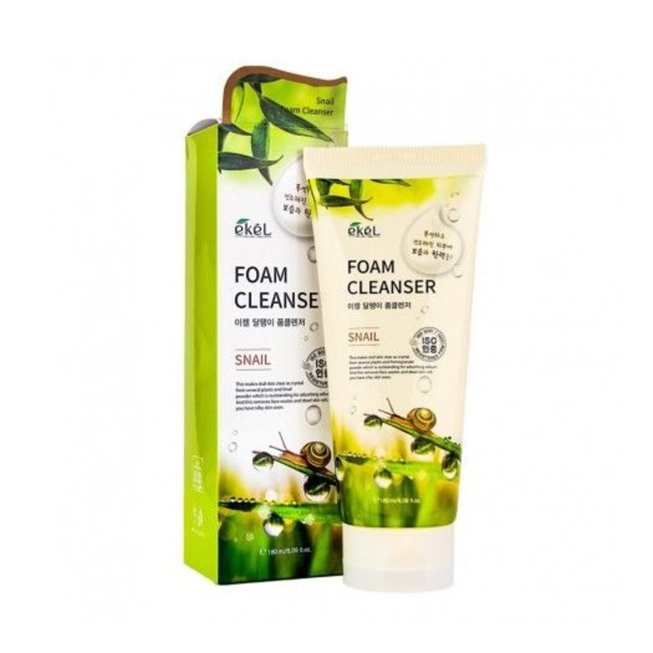 Ekel Пенка для умывания с улиточным муцином, 180 мл 580275 13790 