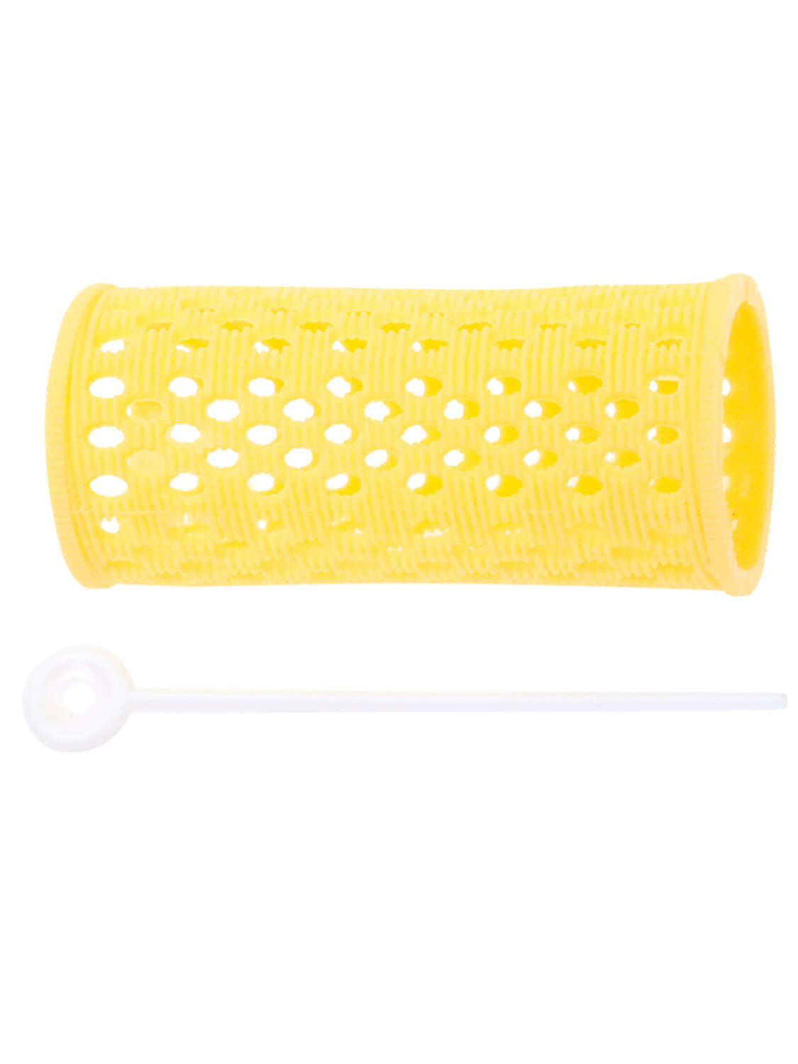 Dewal Бигуди пластиковые для волос RMHR-2, желтый, d 32 мм, 12 шт. 580281 2123 