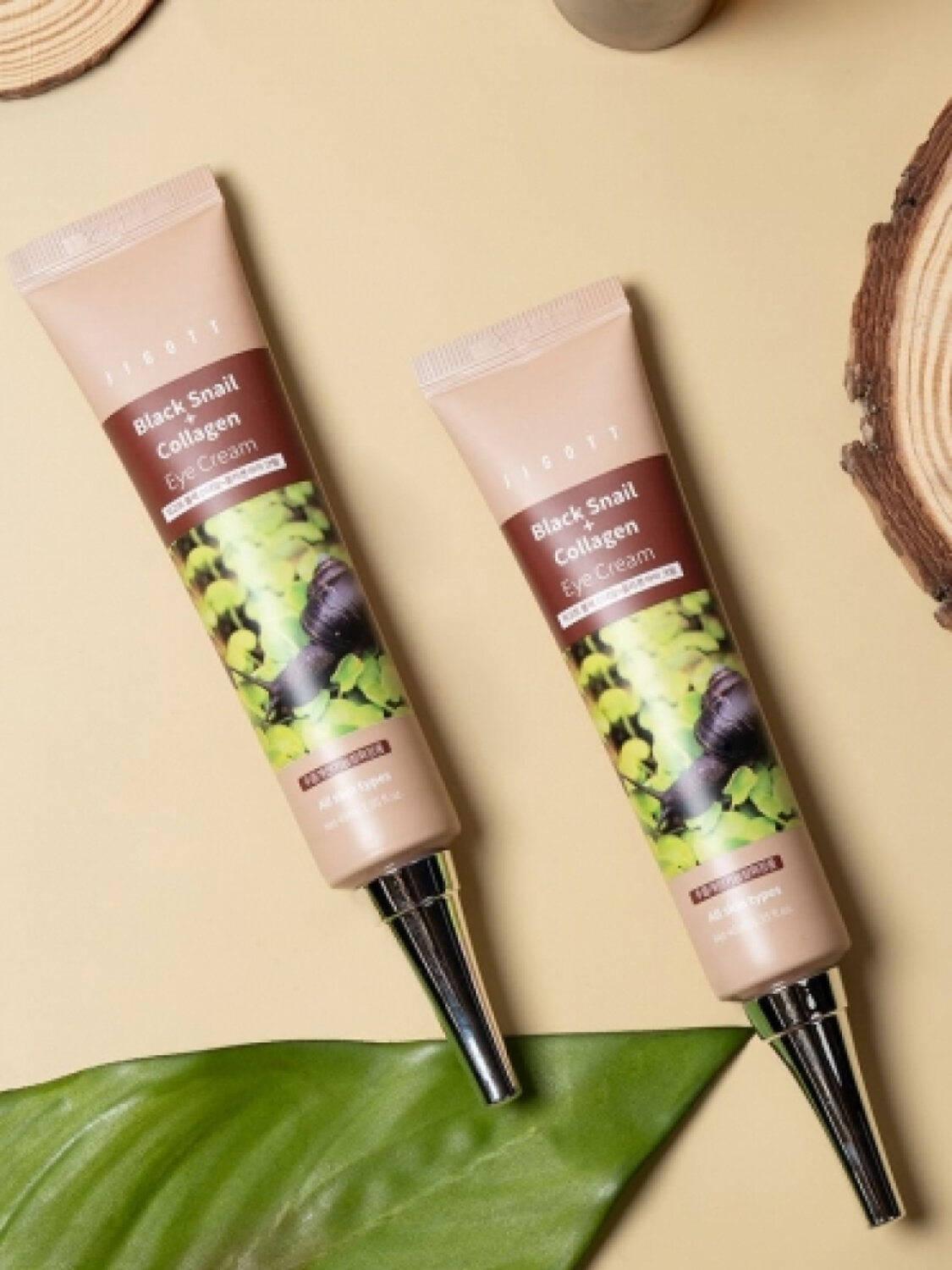 Jigott Крем для кожи вокруг глаз с коллагеном и экстрактом черной улитки / Black snail + Collagen Eye Cream, 40 мл 580285 28373 