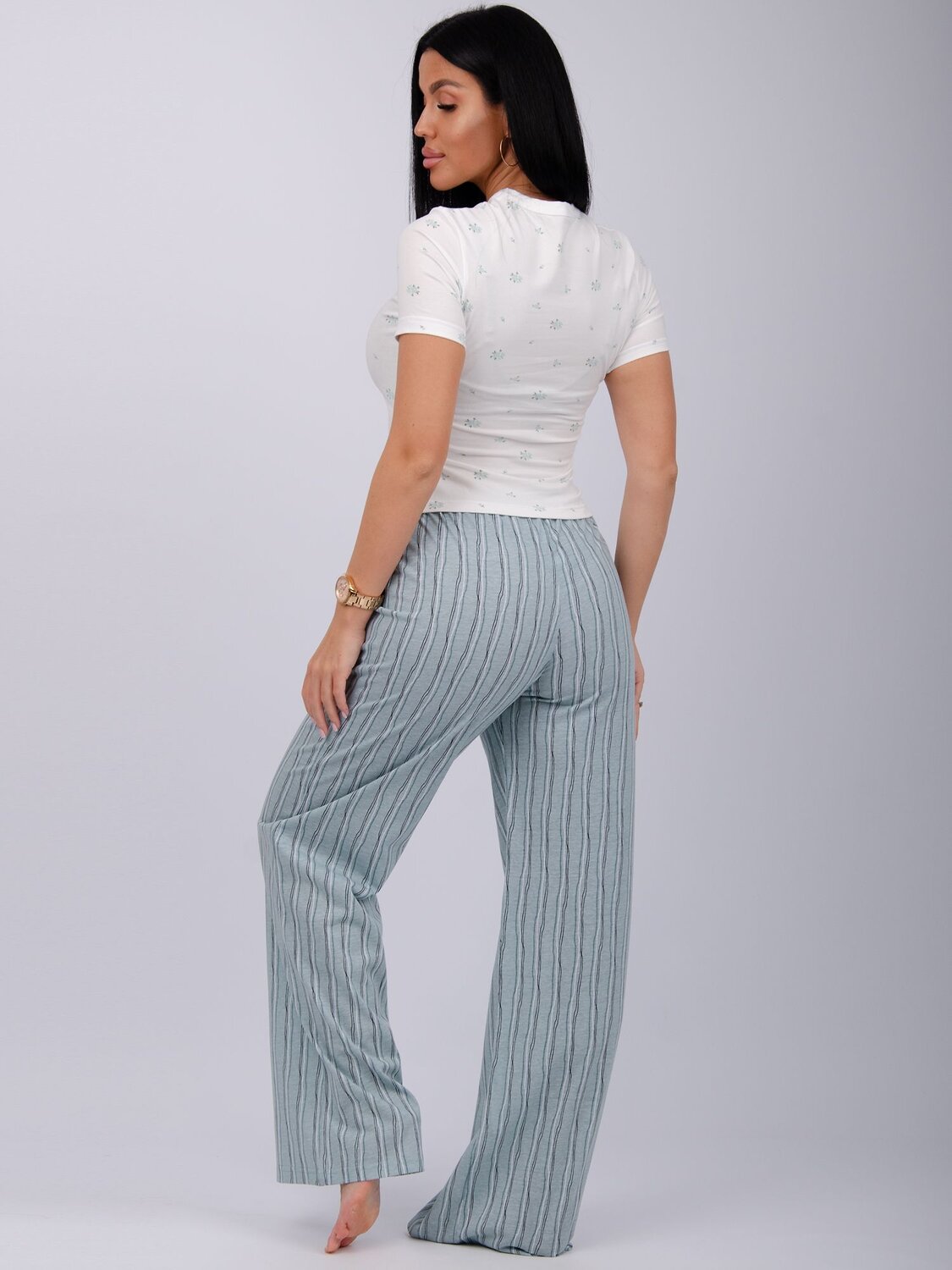 Malina Пижама 580293 3182 белый/полынь