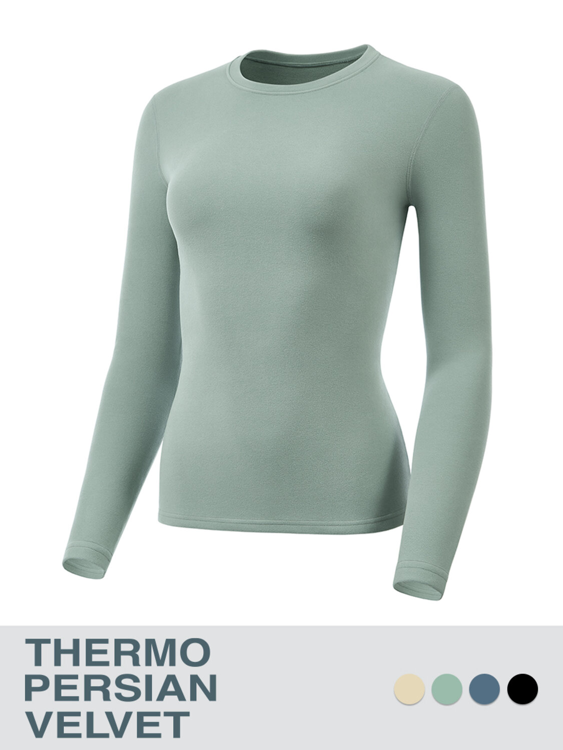 Omsa Лонгслив 580334 OmD 1612T PV Лонгслив жен. "Термо" Jeans (Синий)