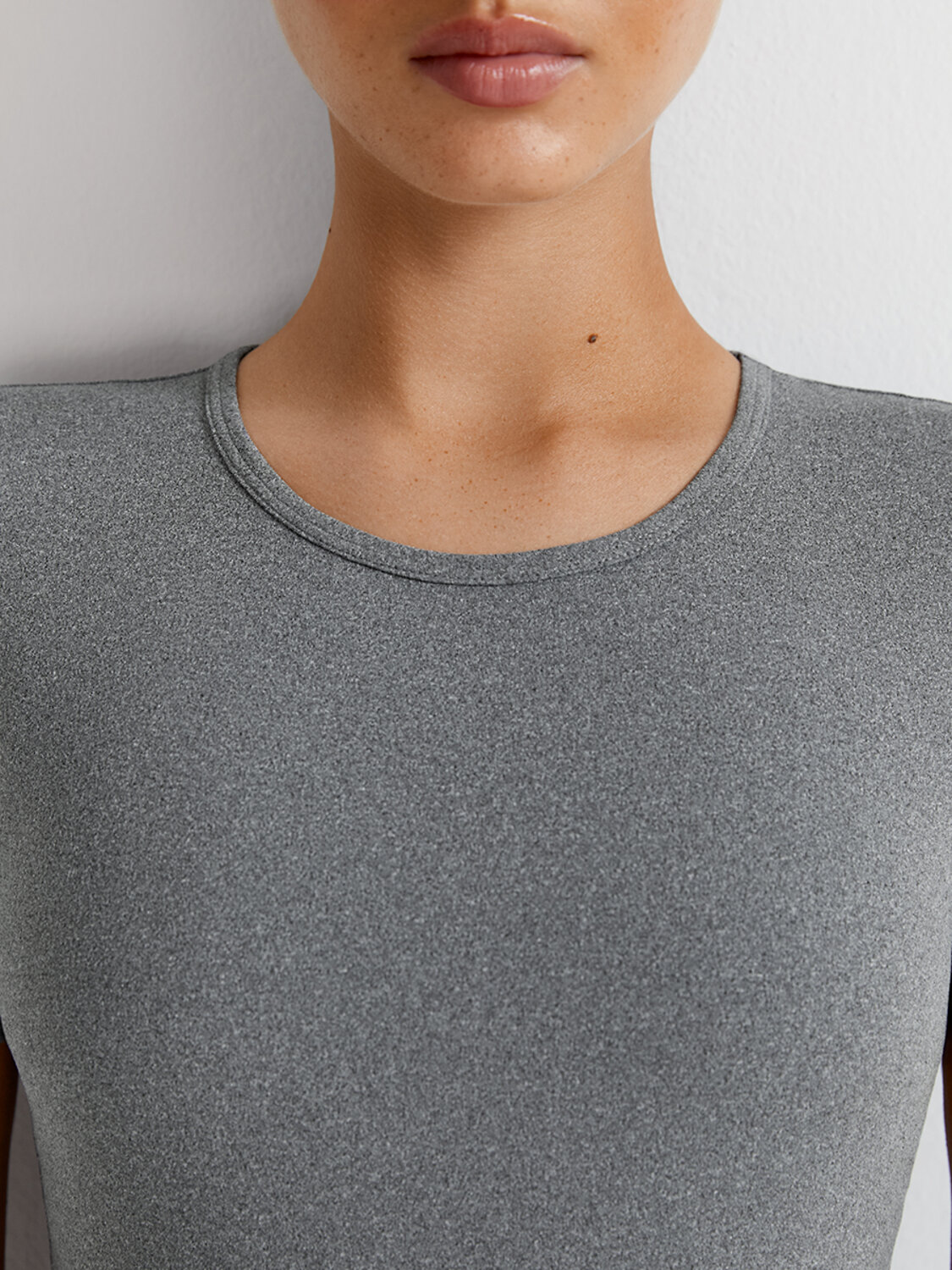 Omsa Футболка 580342 OmD 1427T SF Футболка жен. Grigio (Серый)