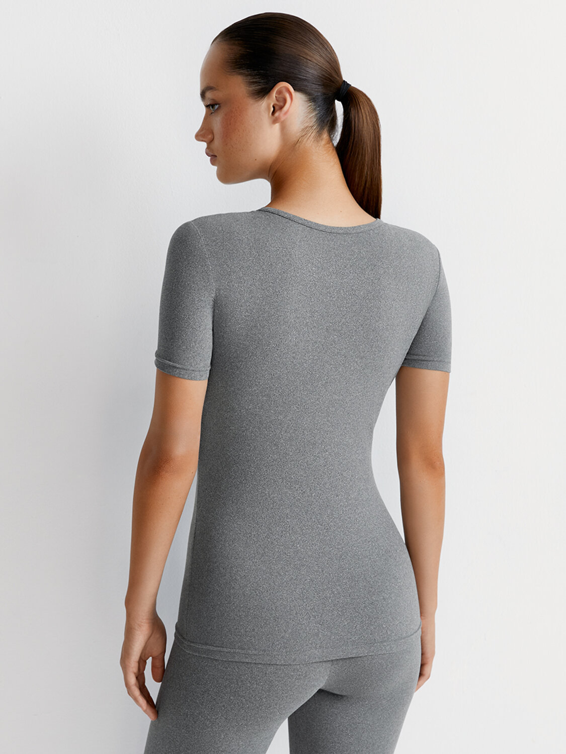 Omsa Футболка 580342 OmD 1427T SF Футболка жен. Grigio (Серый)