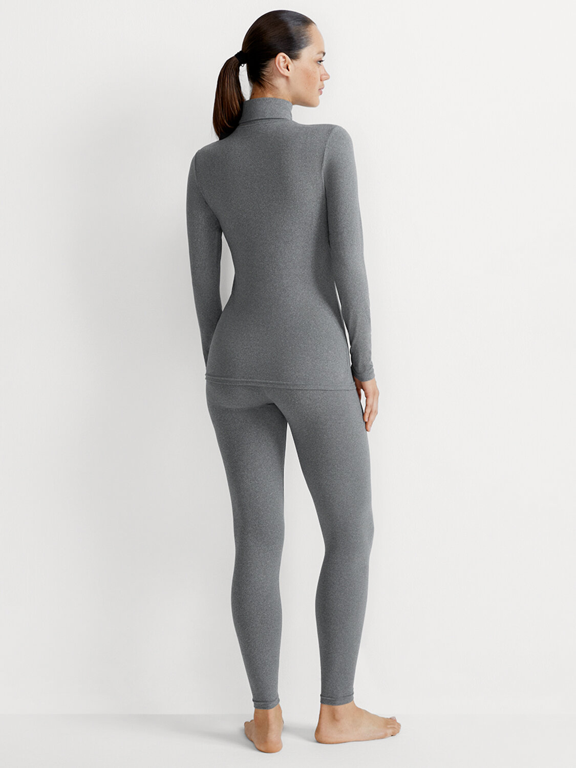 Omsa Водолазка 580348 OmD 1737T SF Водолазка с отворотом жен. Grigio (Серый)