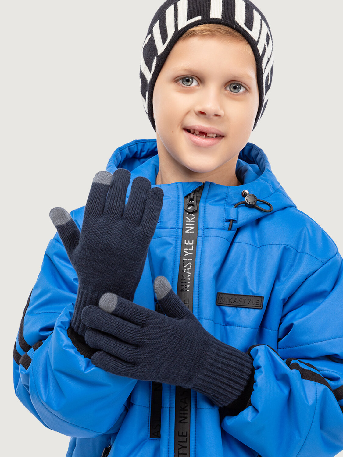 NIKASTYLE Перчатки 580364 15м22526 неви