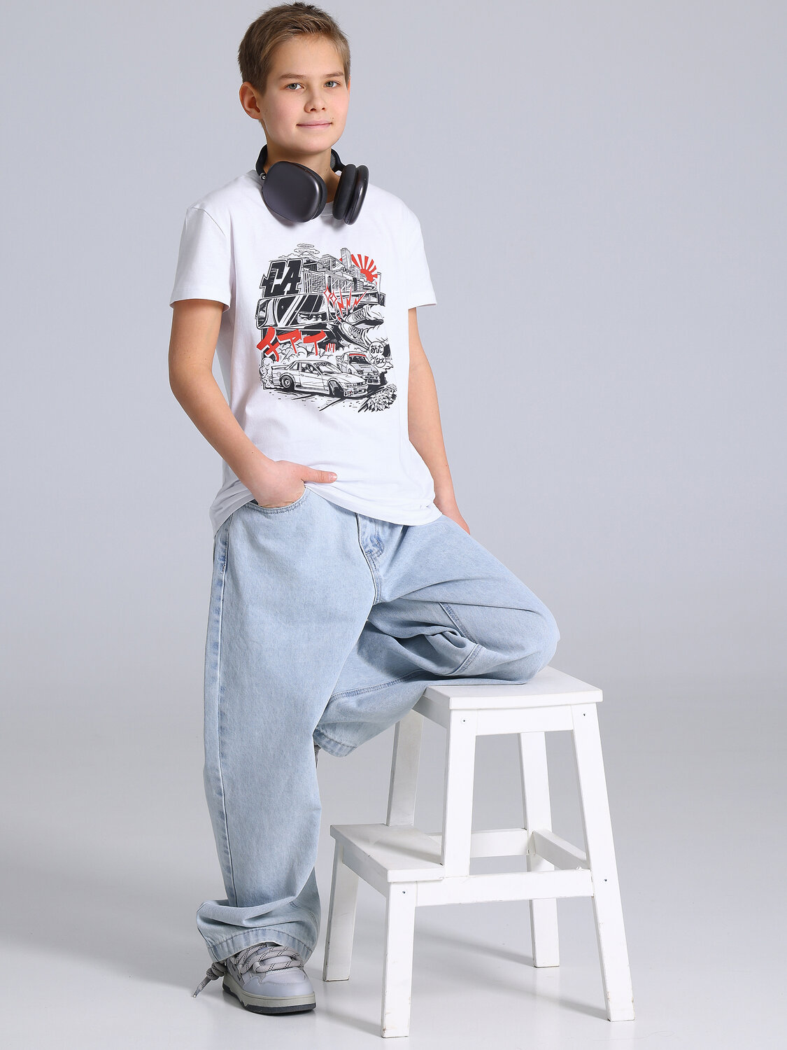 Апрель Футболка 580381 1ПДФК4518001 белый