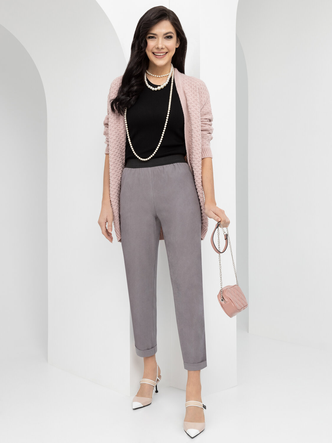 CHARUTTI Брюки 580386 5482 Серый