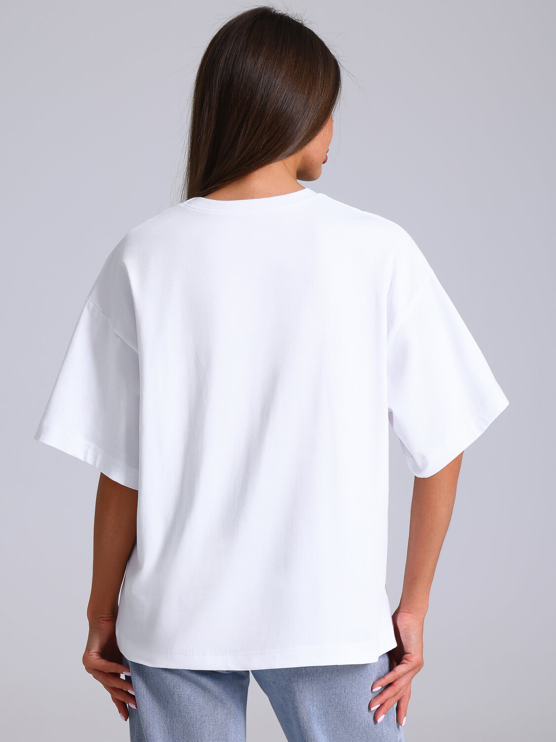 Апрель Футболка 580387 1ЖДФК4661804 белый