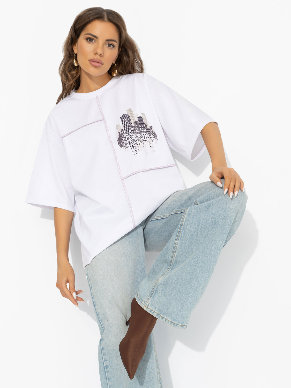 CHARUTTI Футболка 580388 12493 Белый