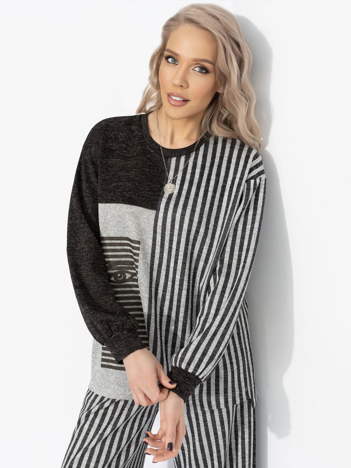 CHARUTTI Свитшот 580398 12553 Серый