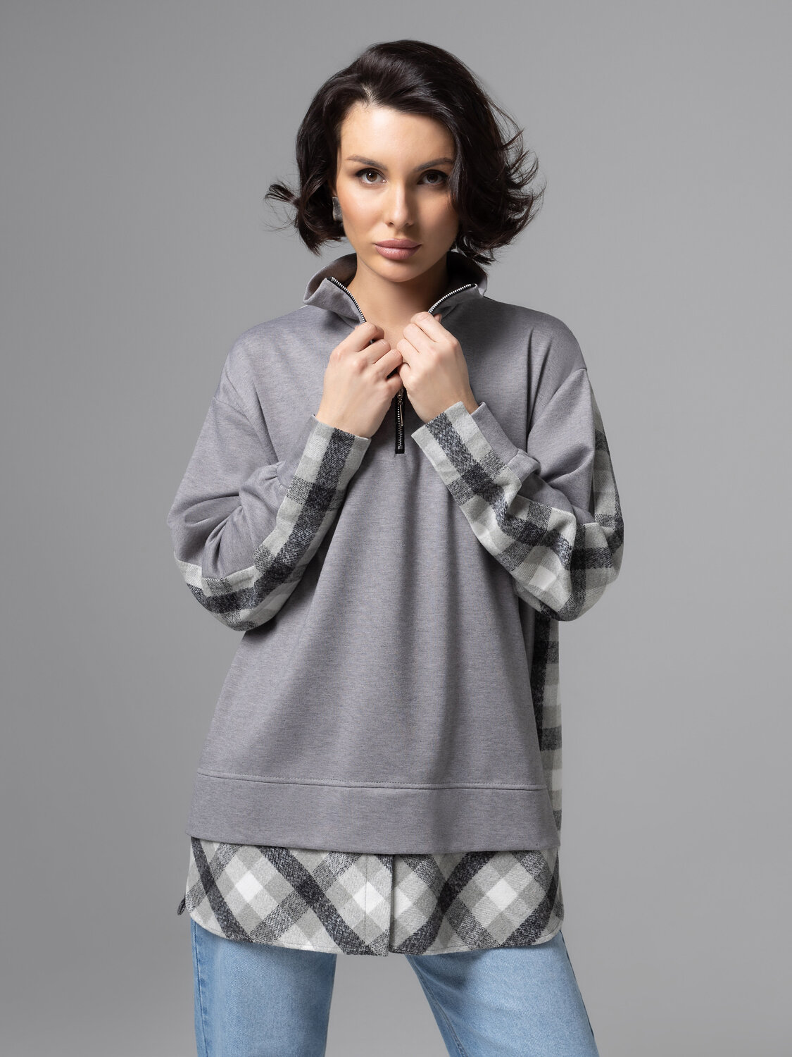 CHARUTTI Свитшот 580400 12566 Серый