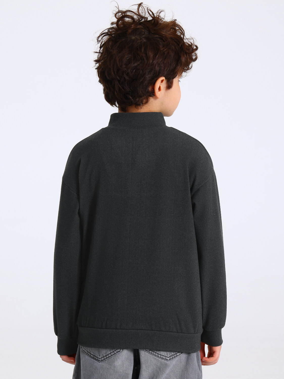 Апрель Толстовка 580406 1ПДШД5054303 черный графит