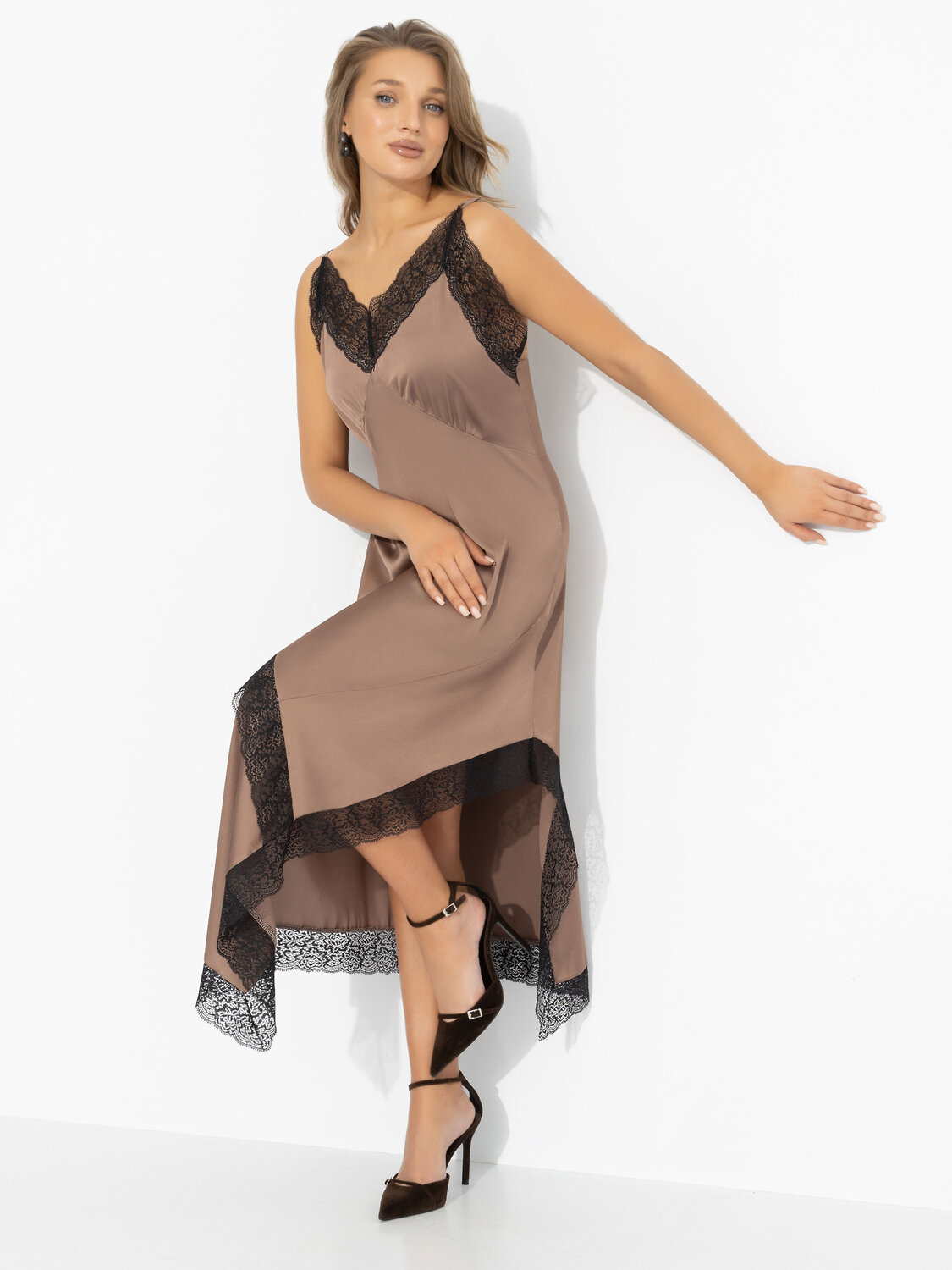 CHARUTTI Платье 580415 12575 Коричневый