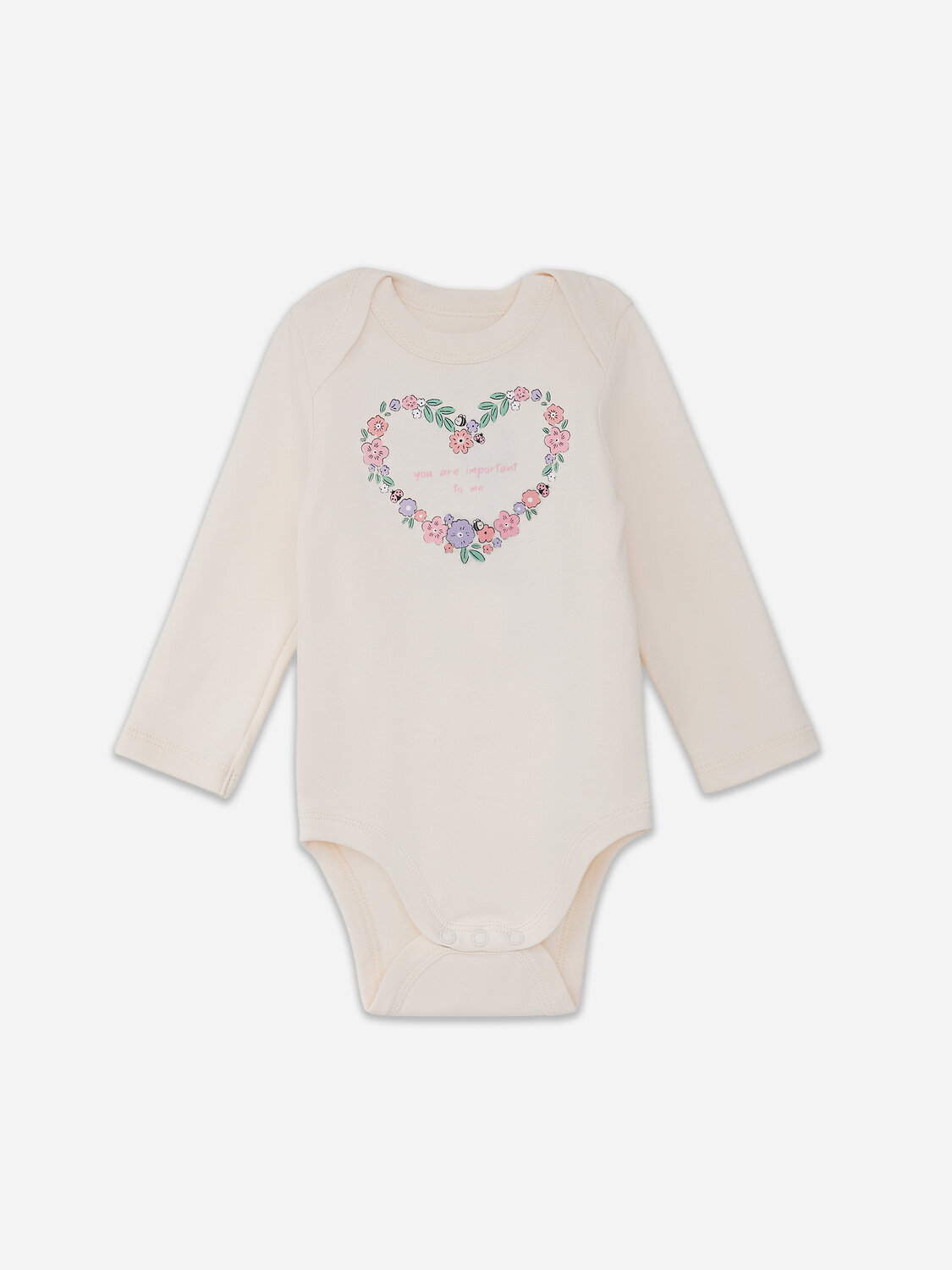 MARK FORMELLE Боди детское 580418 13016-3 молочный +котики с цветами на молочном +цветочки на розовом