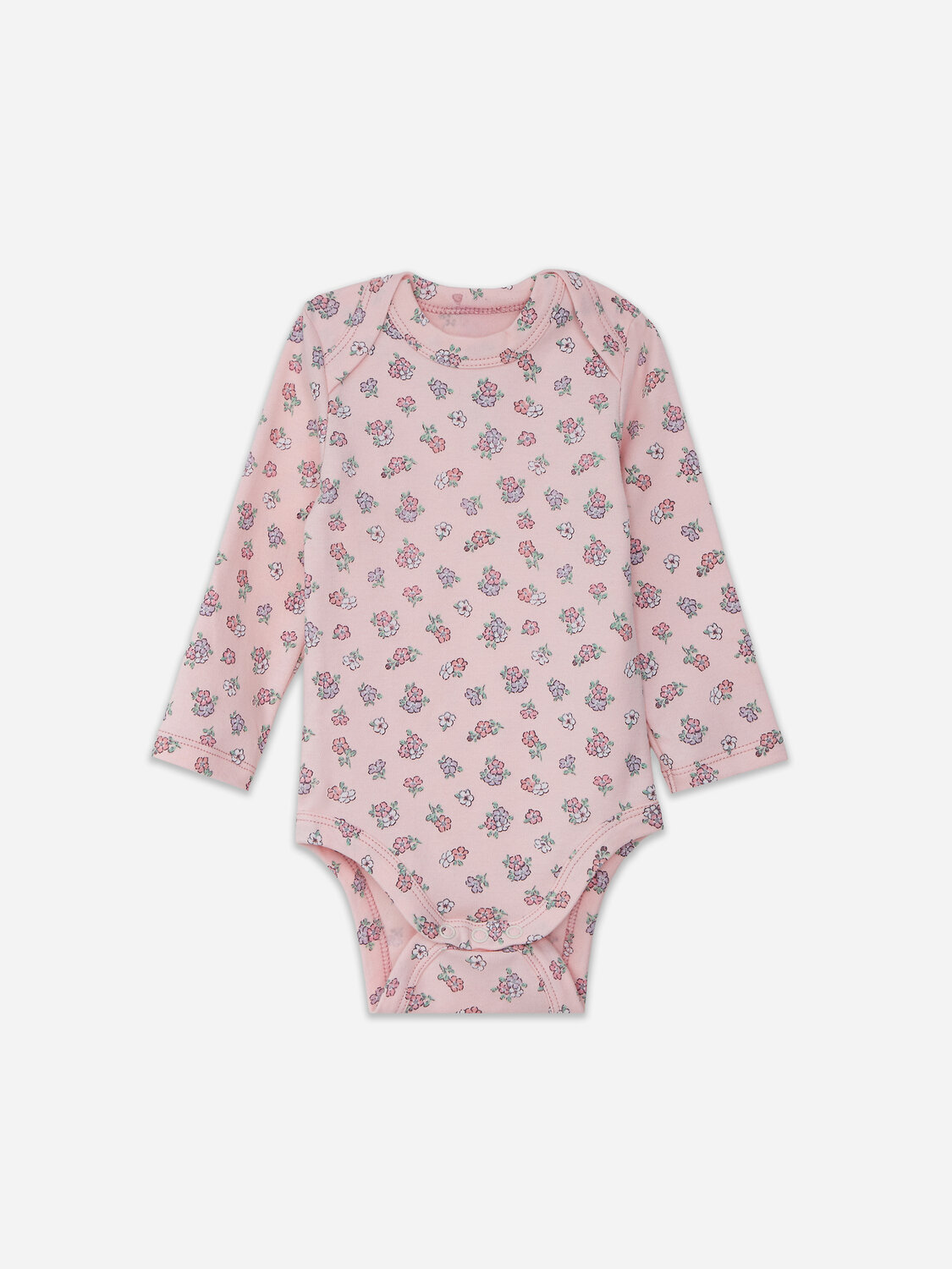 MARK FORMELLE Боди детское 580418 13016-3 молочный +котики с цветами на молочном +цветочки на розовом