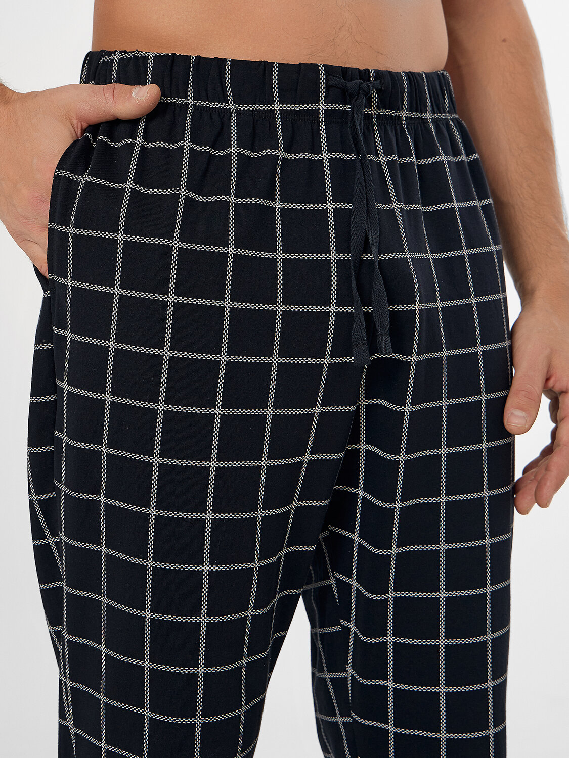 MARK FORMELLE Брюки 580421 581136 клетка на черном