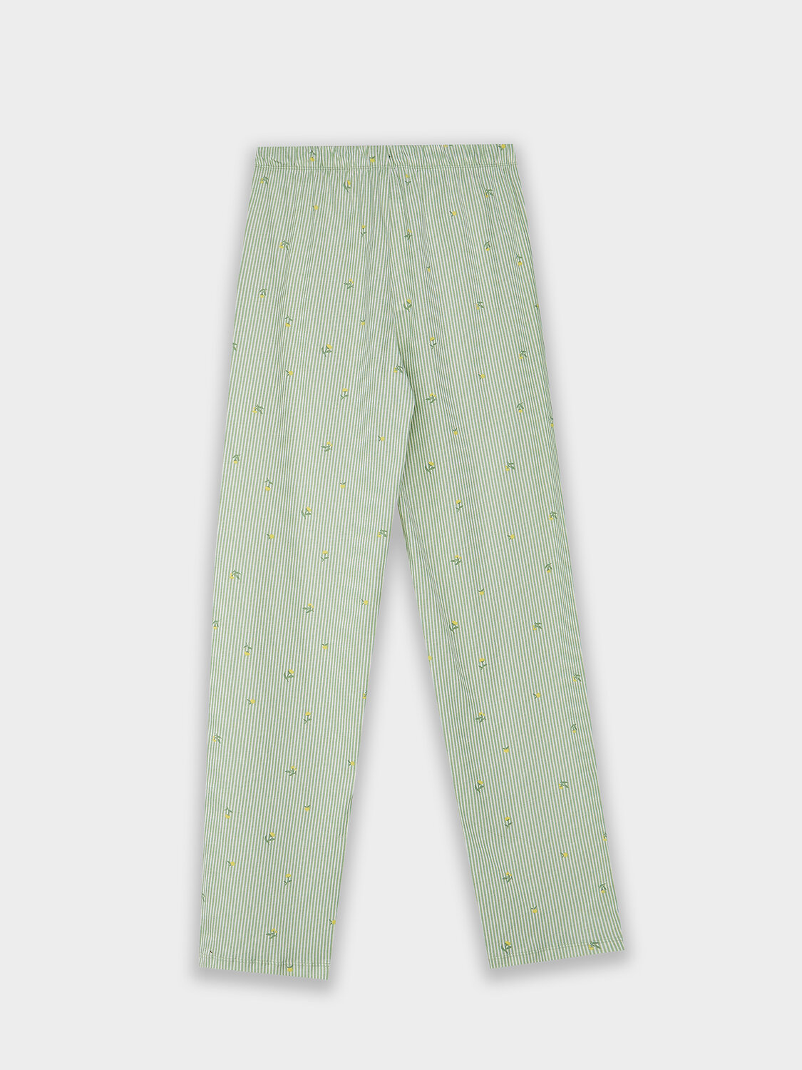 MARK FORMELLE Брюки 580433 532495 цветы на зеленой полоске