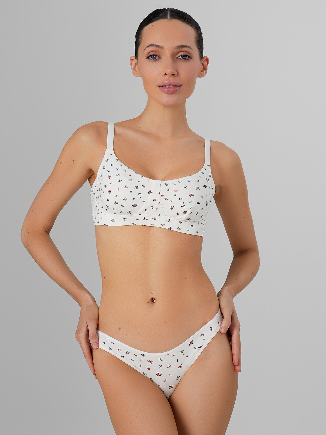 MARK FORMELLE Бюстгальтер 580435 512519 букетики на молочном