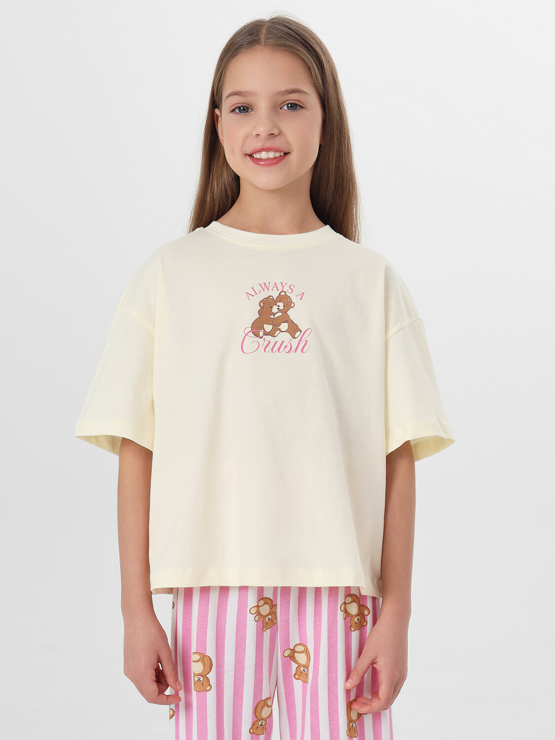 MARK FORMELLE Комплект 580459 567747 бежевый +медведи на полоске