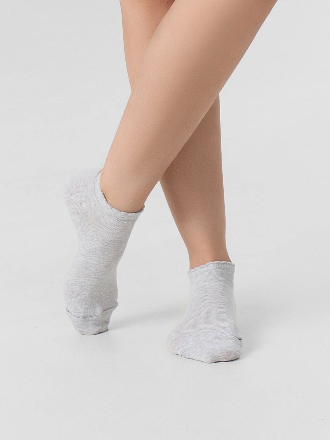 MARK FORMELLE Женские носки 580470 3004K-3122 св.серый меланж