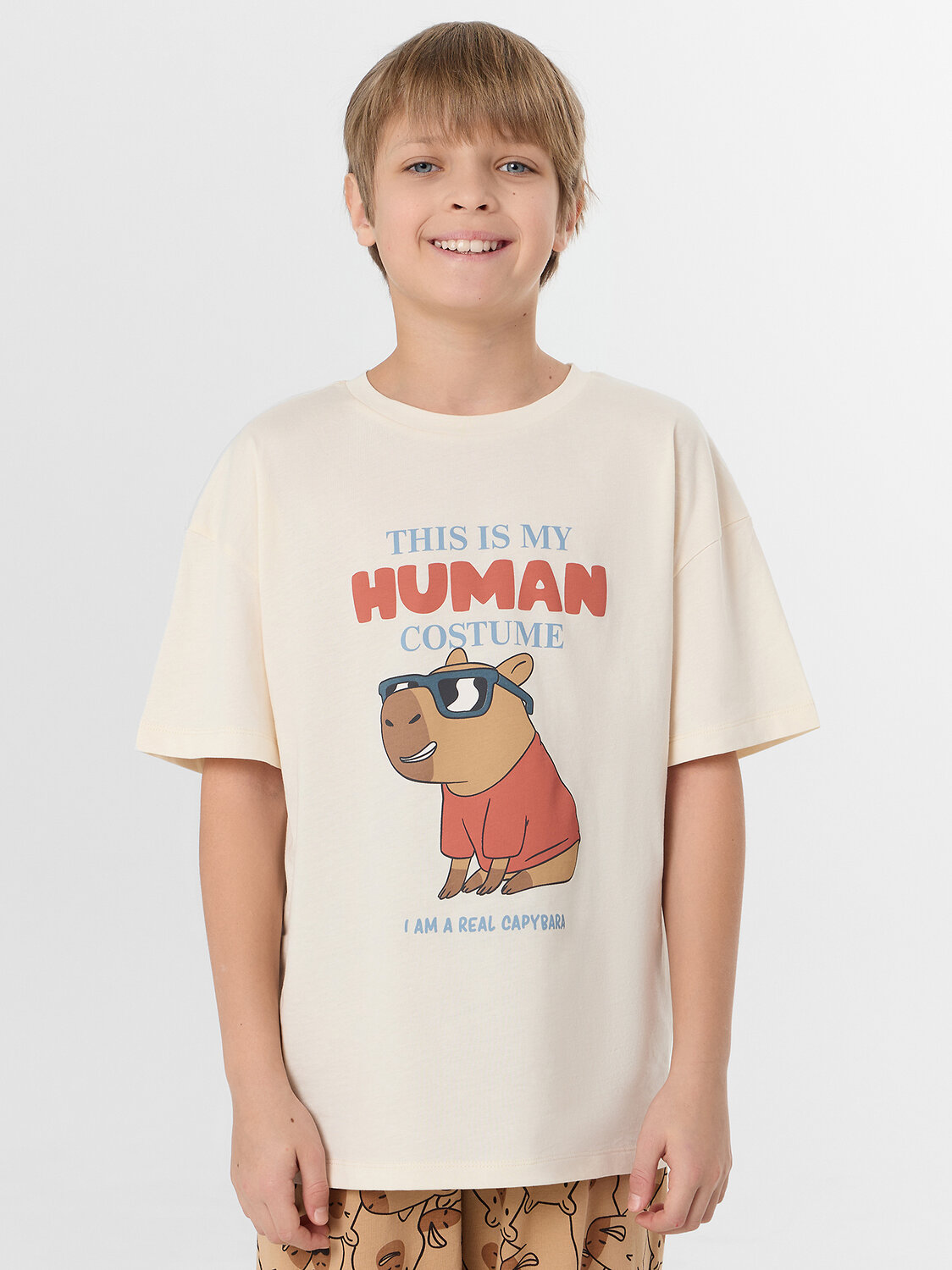 MARK FORMELLE Комплект 580484 563337 молочный +капибары на бежевом