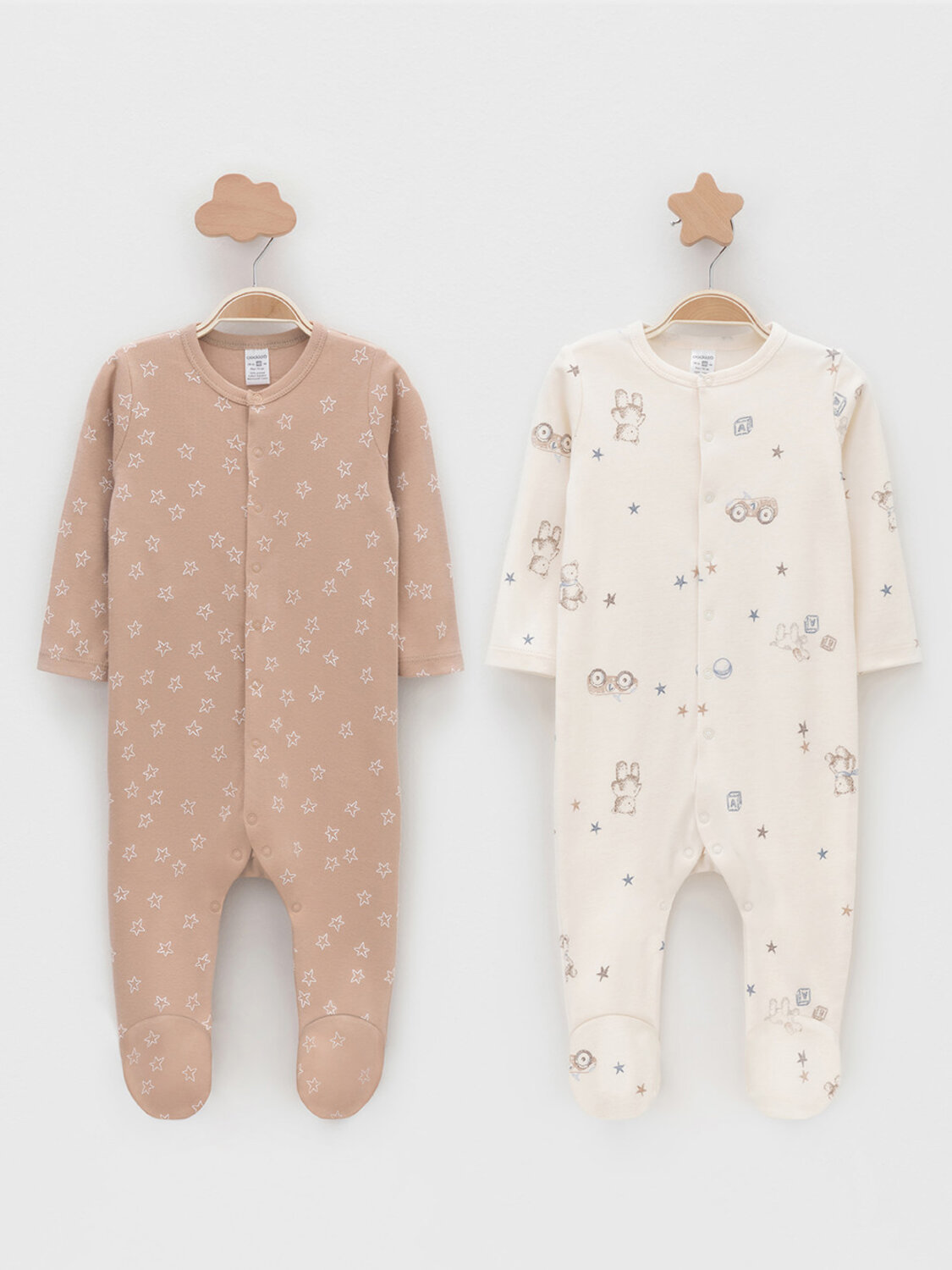 CROCKID Комбинезон 580490 К 6541-2уп бежевый